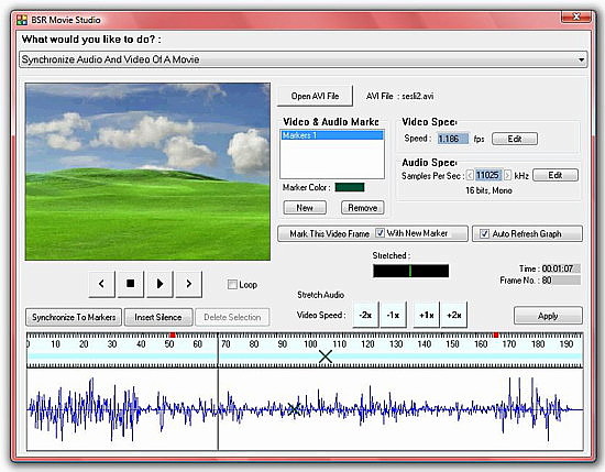 BSR Screen Recorder 4 Movie Studio Video