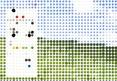 Movie Lab Effects Rouned Mosaic